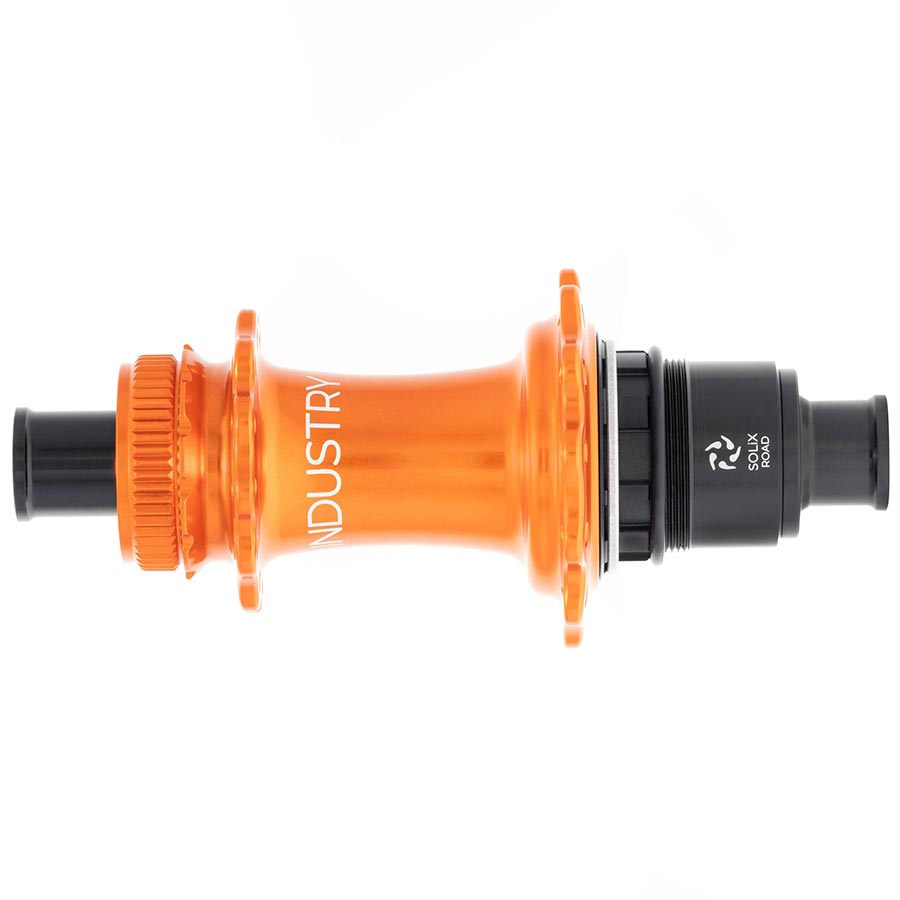 Industry Nine Solix G Classic Rear XD-R Disc Hub Rear 28H 12mm TA 142mm SRAM XD-R Orange