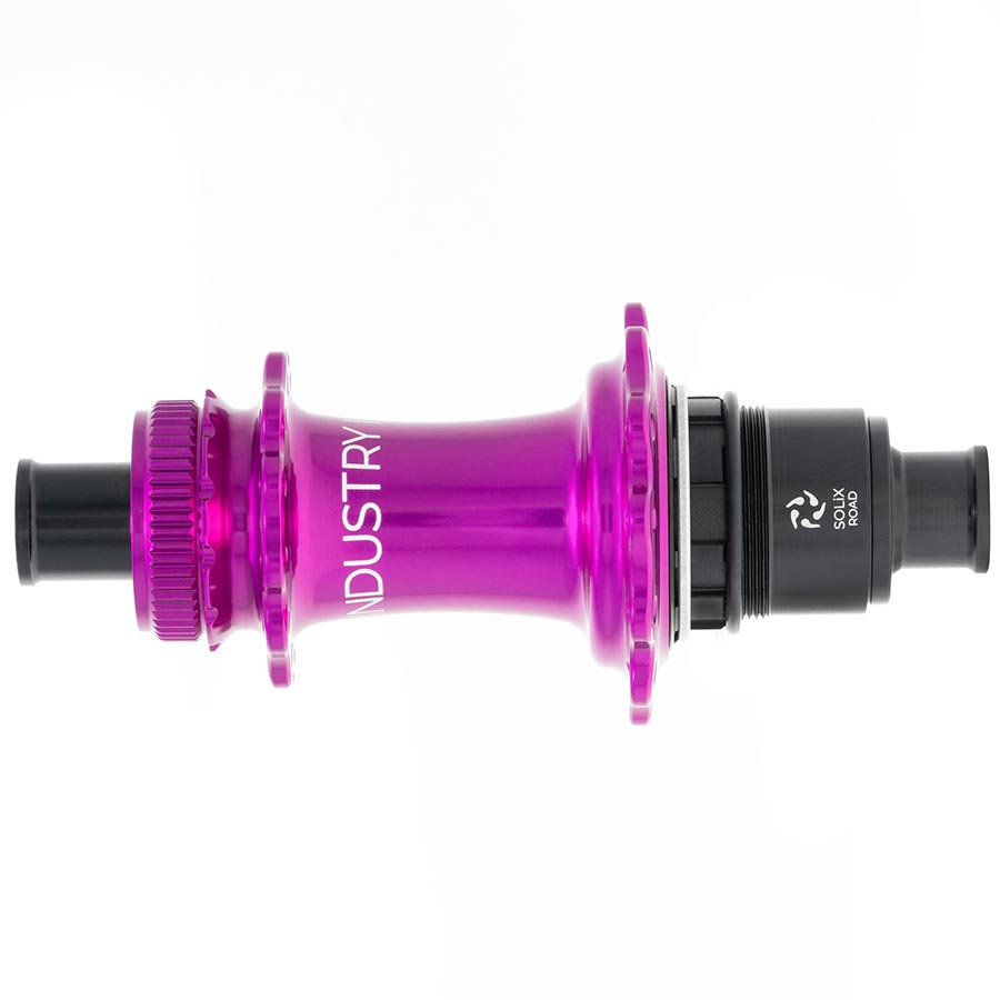 Industry Nine Solix G Classic Rear XD-R Disc Hub Rear 28H 12mm TA 142mm SRAM XD-R Purple