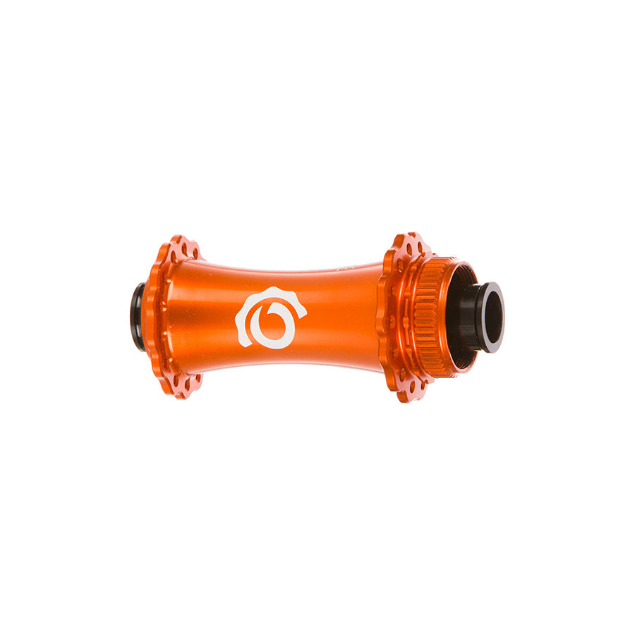 Industry Nine Solix M Classic Front Disc Hub Front 24H 15mm TA 110mm Boost Orange