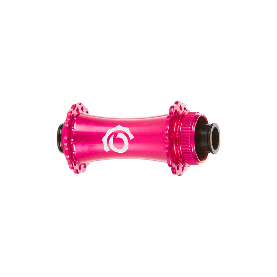 Industry Nine Solix M Classic Front Disc Hub Front 28H 15mm TA 110mm Boost Pink