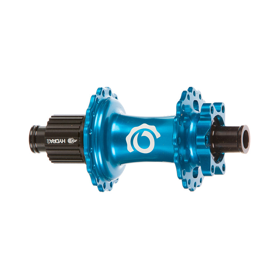 Industry Nine Hydra 2 Boost MicroSpline Disc Hub Rear 28H 12mm TA 148mm Shimano Micro Spline Turquoise