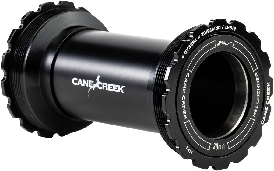 Cane Creek Hellbender 70 Bottom Bracket - T47i for 30mm Spindle Black
