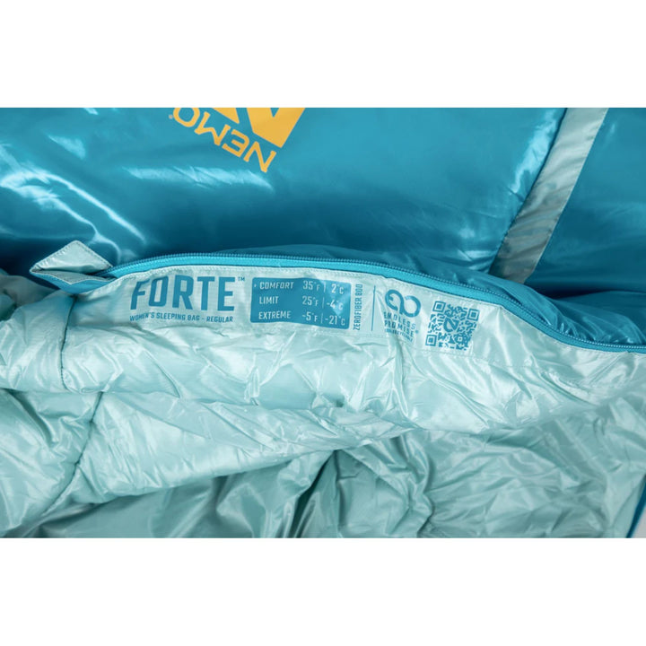 Nemo Women's Forte Endless 35° Promise Synthetic Sleeping Bag
