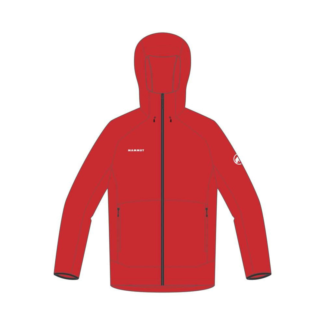 Mammut Men's Mtn. Pro 2.0 SO Hooded Jacket