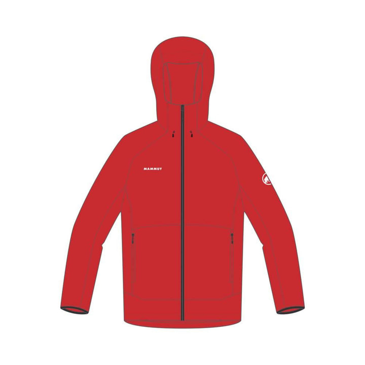 Mammut Men's Mtn. Pro 2.0 SO Hooded Jacket