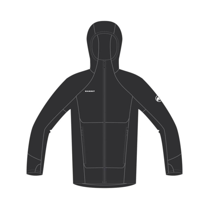 Mammut Men's Mtn. Pro 2.0 Light ML Hooded Jacket