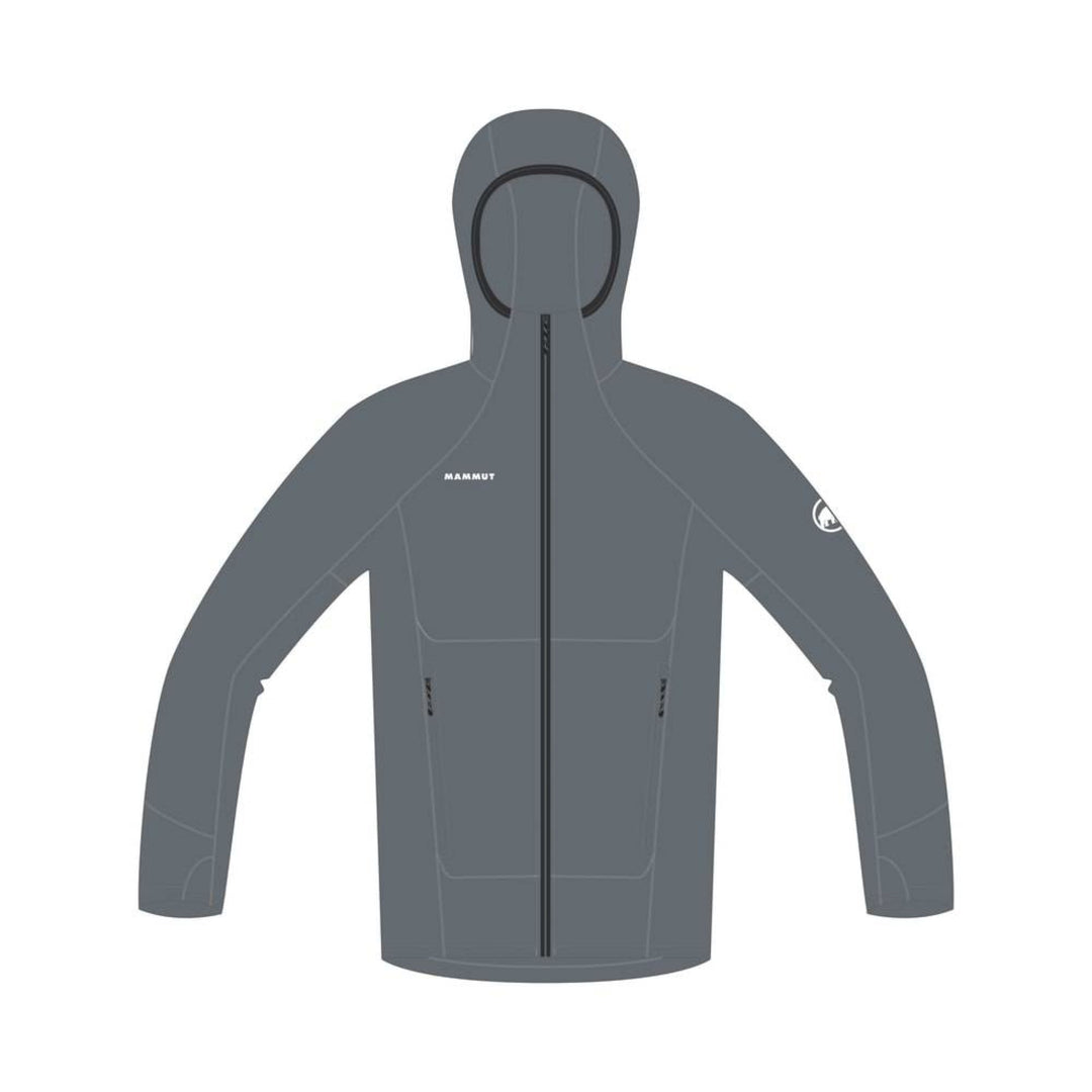 Mammut Men's Mtn. Pro 2.0 Light ML Hooded Jacket