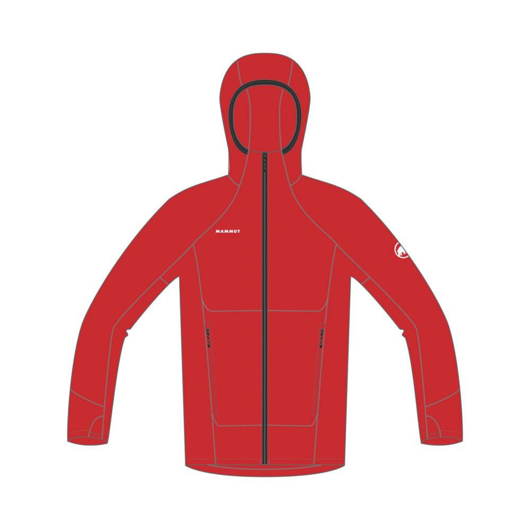 Mammut Men's Mtn. Pro 2.0 Light ML Hooded Jacket