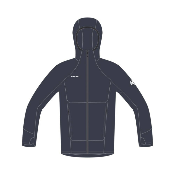 Mammut Men's Mtn. Pro 2.0 Light ML Hooded Jacket