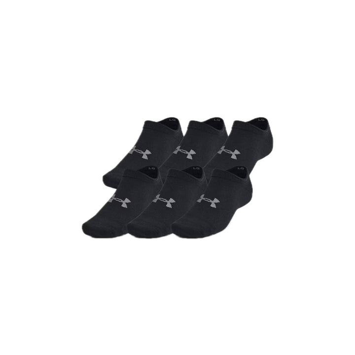 Under Armour UA Essential 6-Pack No-Show Socks
