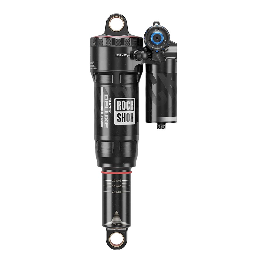 RockShox Super Deluxe Ultimate C2 Rear shock 230x57.5 Shaft Eyelet: Standard Body Eyelet: Standard 0Neg/0Pos Tokens Reb55/Comp37 Lockout 4 Trek Rail 2020+