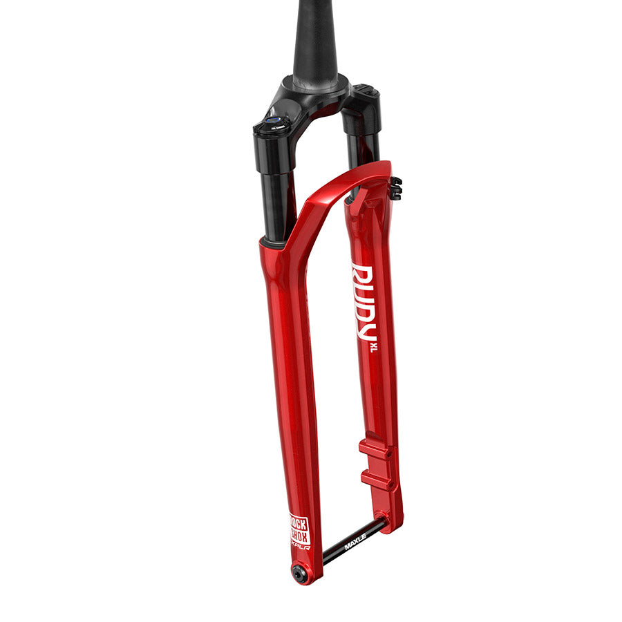 RockShox Rudy XL Ultimate A1 Suspension Fork 700C Solo Air 60mm 1-1/8''-1.5'' 12x100mm TA Rake: 45mm Red