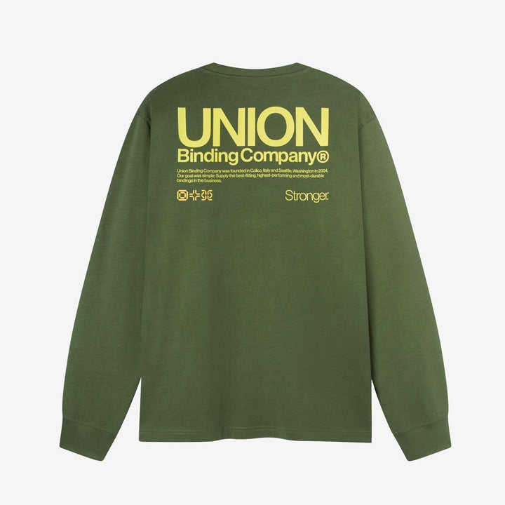 Union Binding Company Stronger Long Sleeve Tee