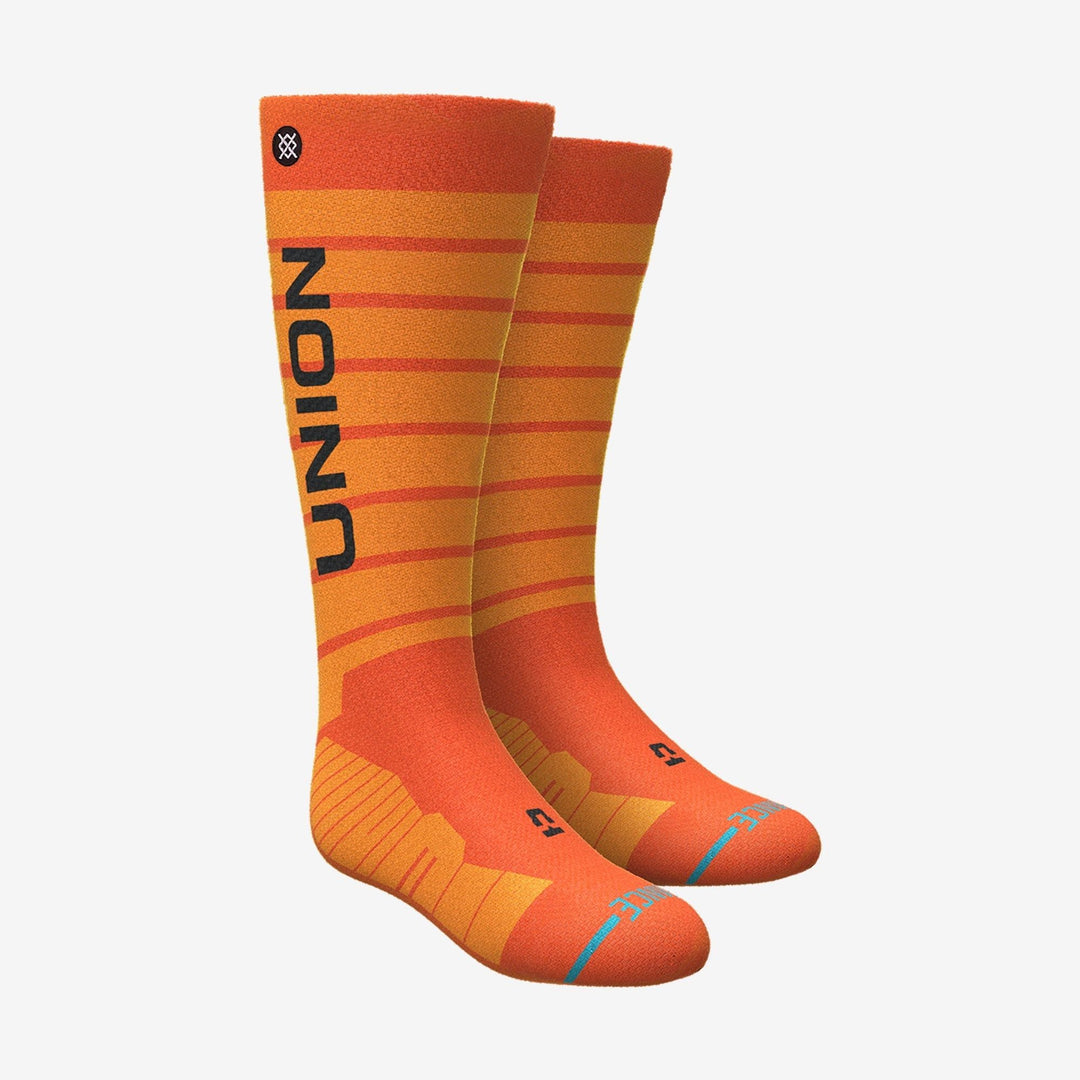 Union Binding Company x Stance Mid Cushion Merino Snowboard Socks