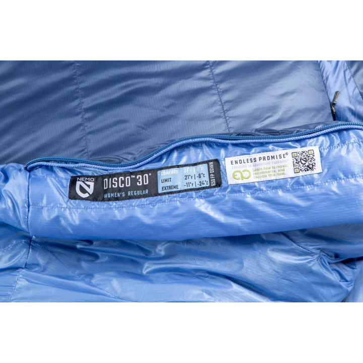 Nemo Women's Disco Endless Promise 30° Down Sleeping Bag