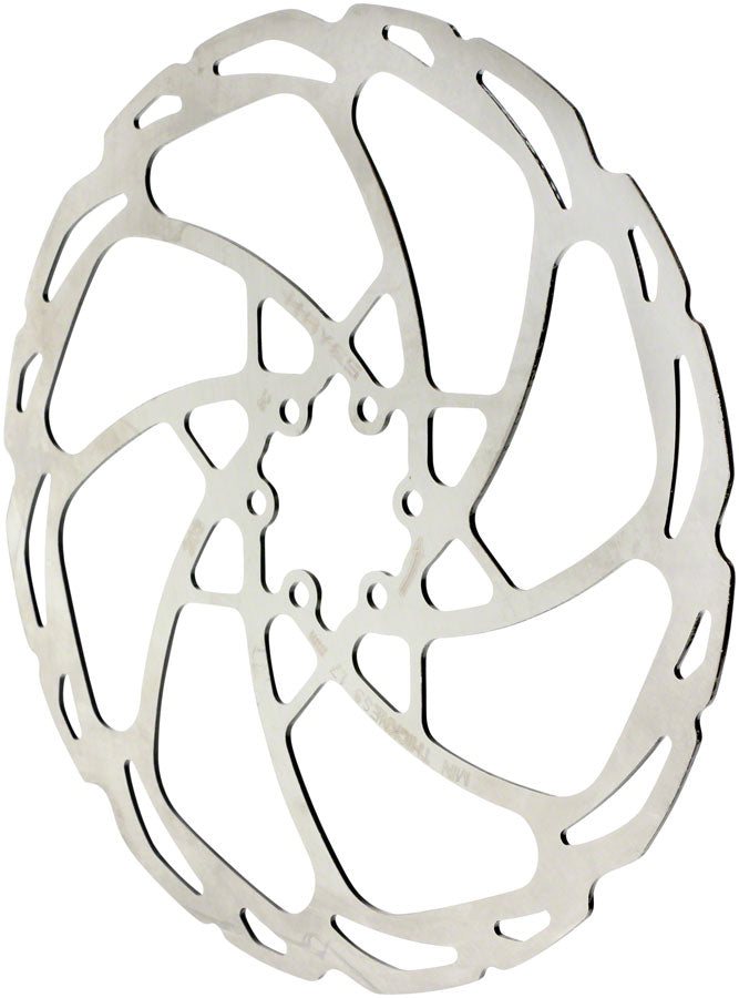 Hayes D-Series Disc Brake Rotor - 203mm 6-Bolt Silver