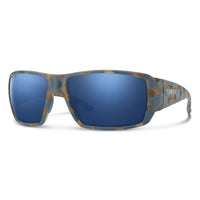 Matte Flint / Tarmac Tortoise | Chromapop Glass Polarized Dark Blue Mirror