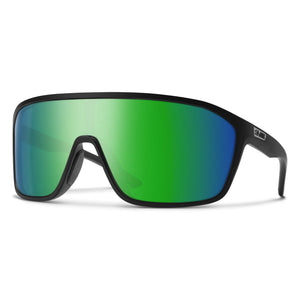 Matte Black | Chromapop Polarized Green Mirror