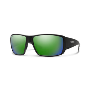 Matte Black  | Chromapop Glass Polarized Green Mirror