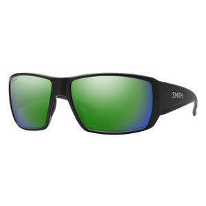 Matte Black  | Chromapop Glass Polarized Green Mirror