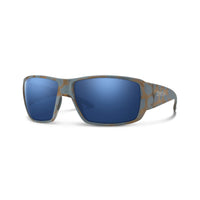 Matte Flint / Tarmac Tortoise | Chromapop Glass Polarized Dark Blue Mirror