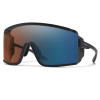 Matte Black | Chromapop Glacier Photochromic Copper to Gray with Blue Mirror