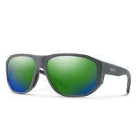 Matte Slate | Chromapop Polarized Green Mirror
