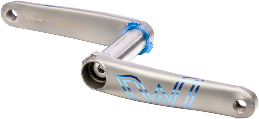 Cane Creek eeWings 30th Anniversary All-Road Titanium Crankset - 170mm 8-Bolt Direct Mount 30mm Spindle Brushed Titanium