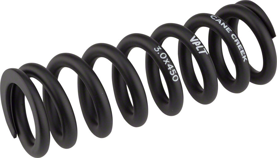 Cane Creek VALT Lightweight Steel Spring Coil Shock 3.00"/76mm x 450lbs BLK 