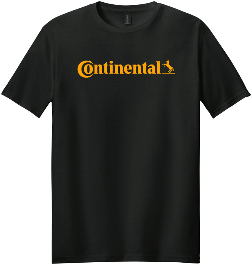 Continental Logo T-Shirt - Black Medium