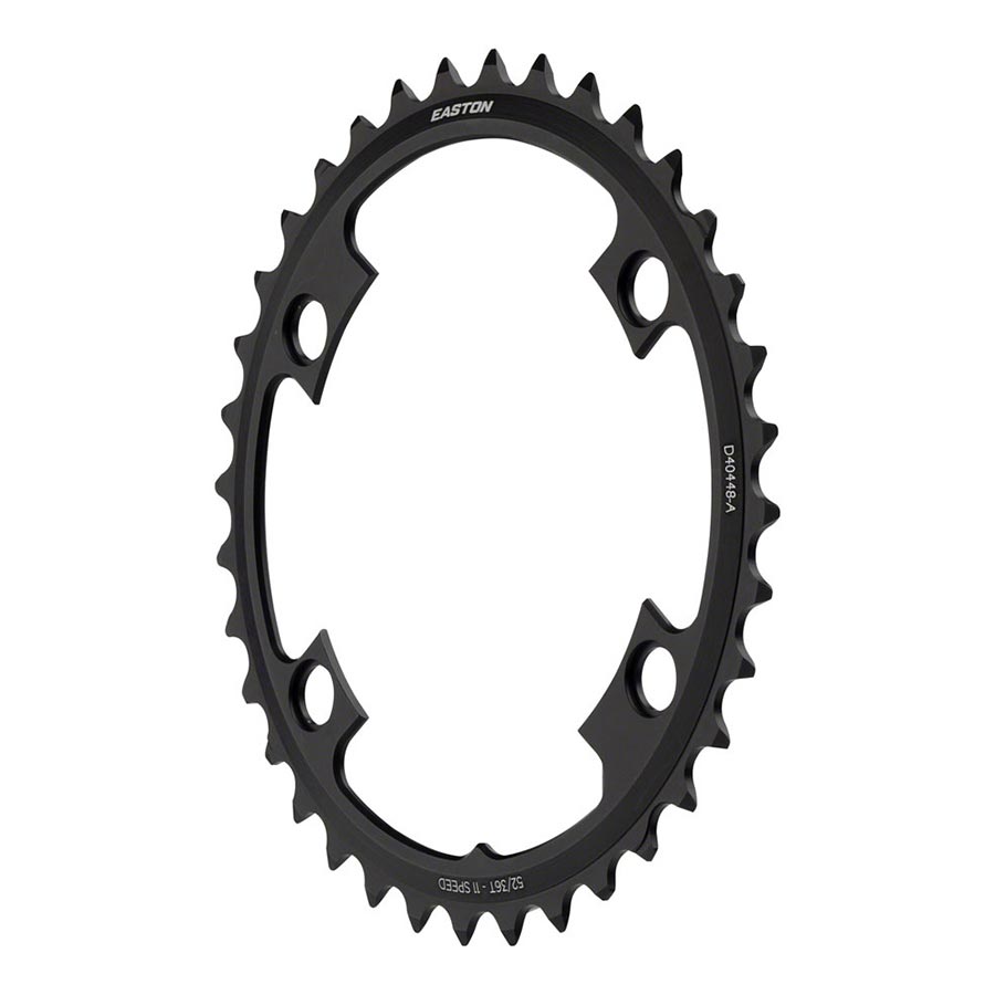 Easton 4 Bolt 36T Chainring 11sp BCD: 64/104 Aluminum Black