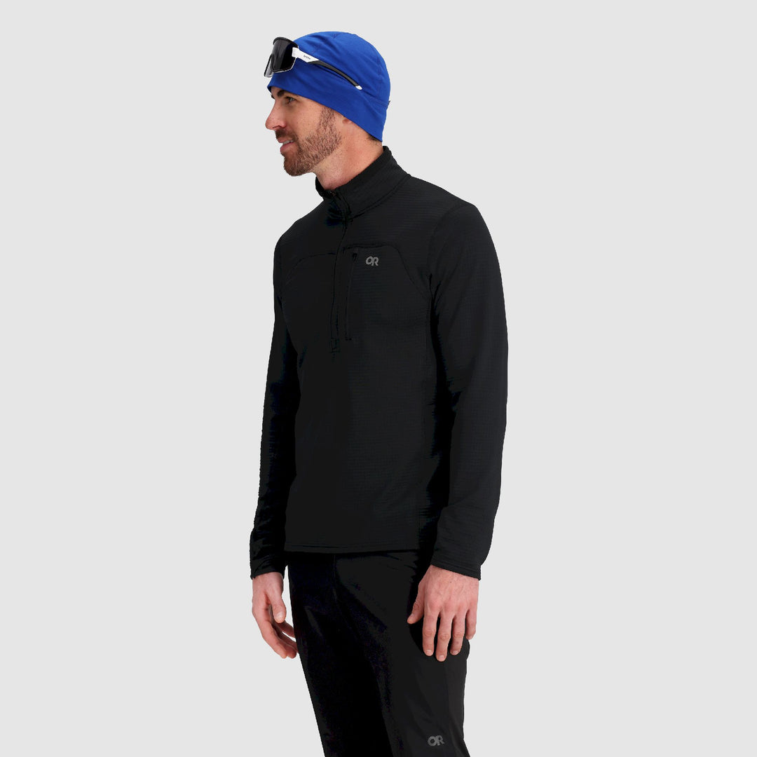 Outdoor Research Men's Vigor Grid Fleece Half Zip