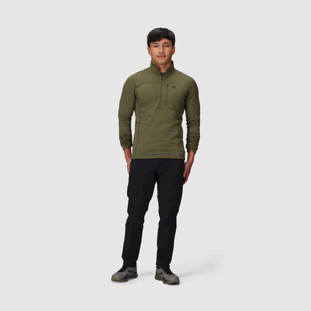 Outdoor Research Men's Vigor Grid Fleece Half Zip