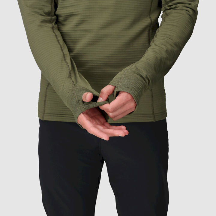 Outdoor Research Men's Vigor Grid Fleece Half Zip