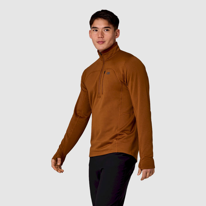 Outdoor Research Men's Vigor Grid Fleece Half Zip