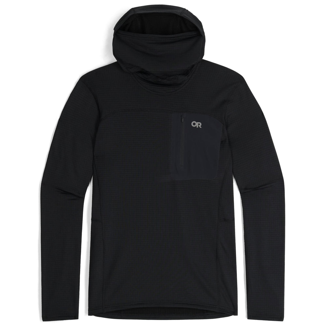 Outdoor Research Men's Vigor Grid Fleece Pullover Hoodie