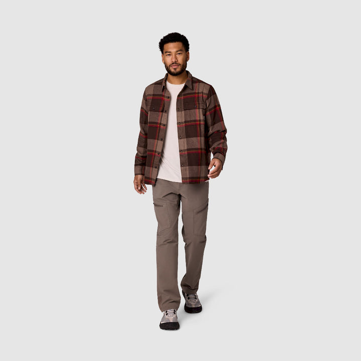 Outdoor Research Men's Feedback Flannel Twill Shirt