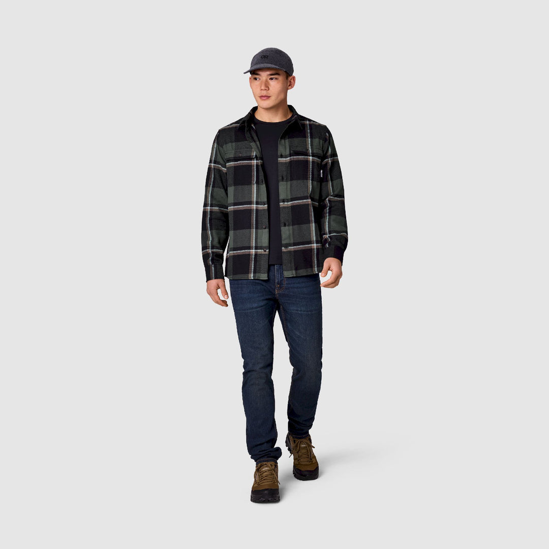 Outdoor Research Men's Feedback Flannel Twill Shirt