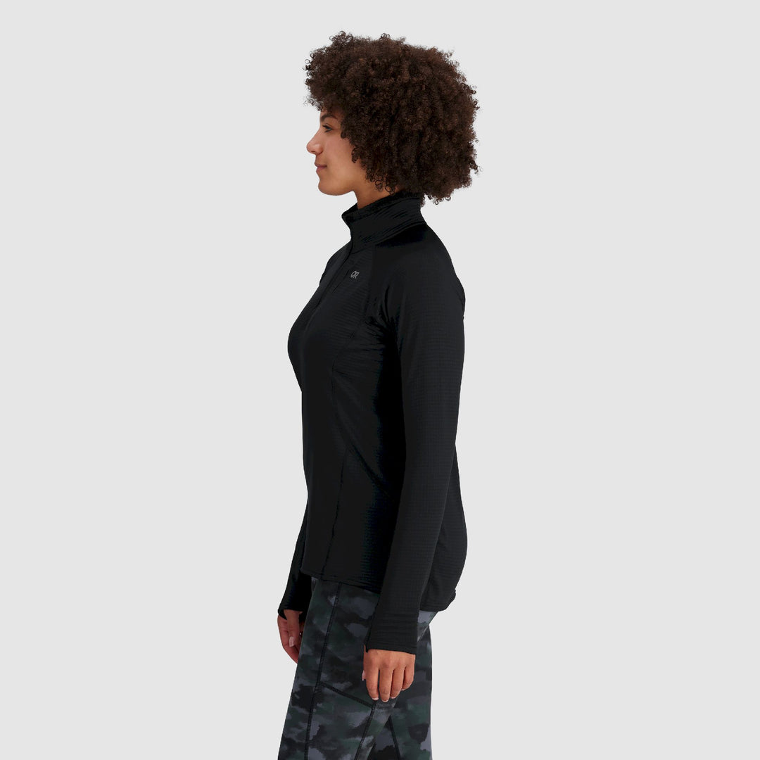 Outdoor Research Women's Vigor Grid Fleece Quarter Zip