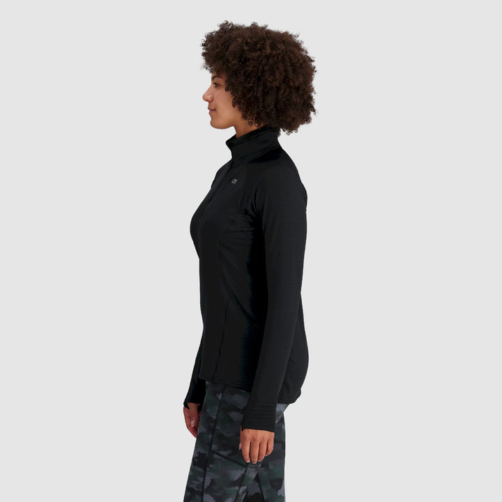 Outdoor Research Women's Vigor Grid Fleece Quarter Zip