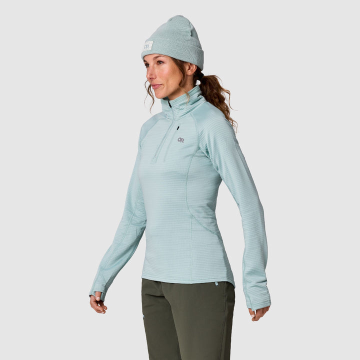 Outdoor Research Women's Vigor Grid Fleece Quarter Zip