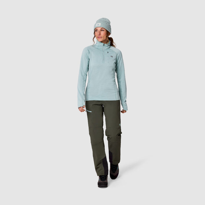 Outdoor Research Women's Vigor Grid Fleece Quarter Zip