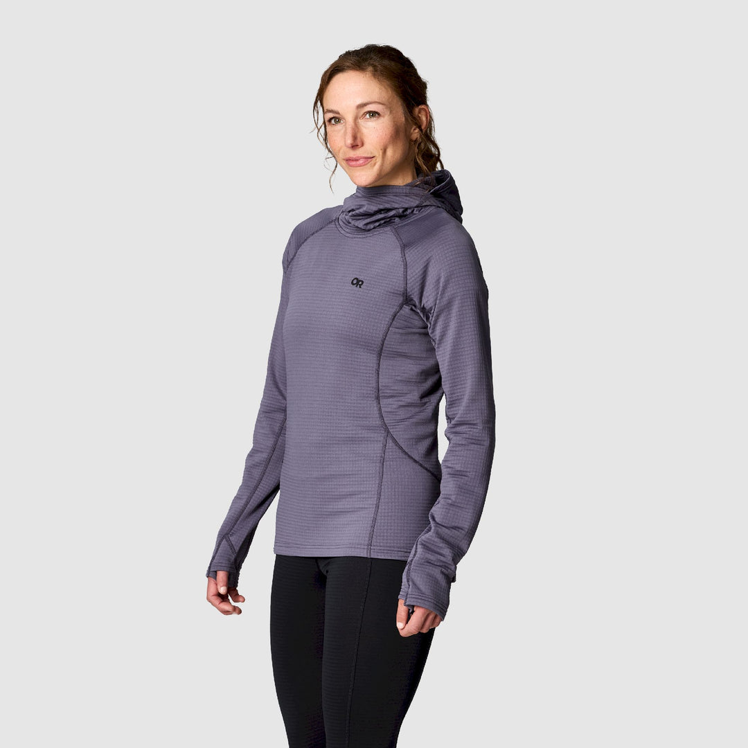 Outdoor Research Women's Vigor Grid Fleece Pullover Hoodie