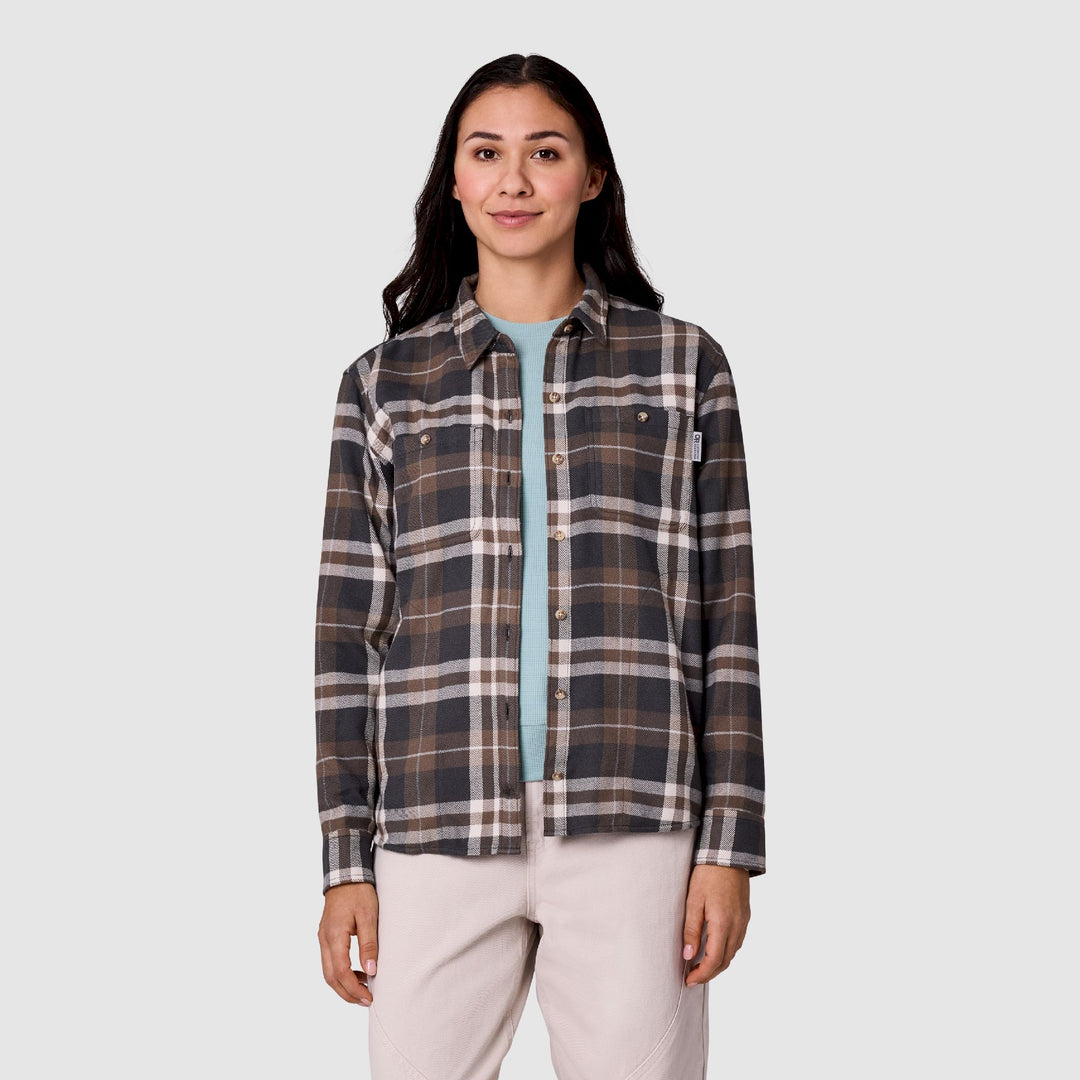 Outdoor Research Women's Feedback Flannel Twill Shirt