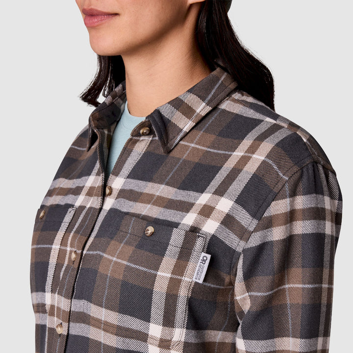 Outdoor Research Women's Feedback Flannel Twill Shirt