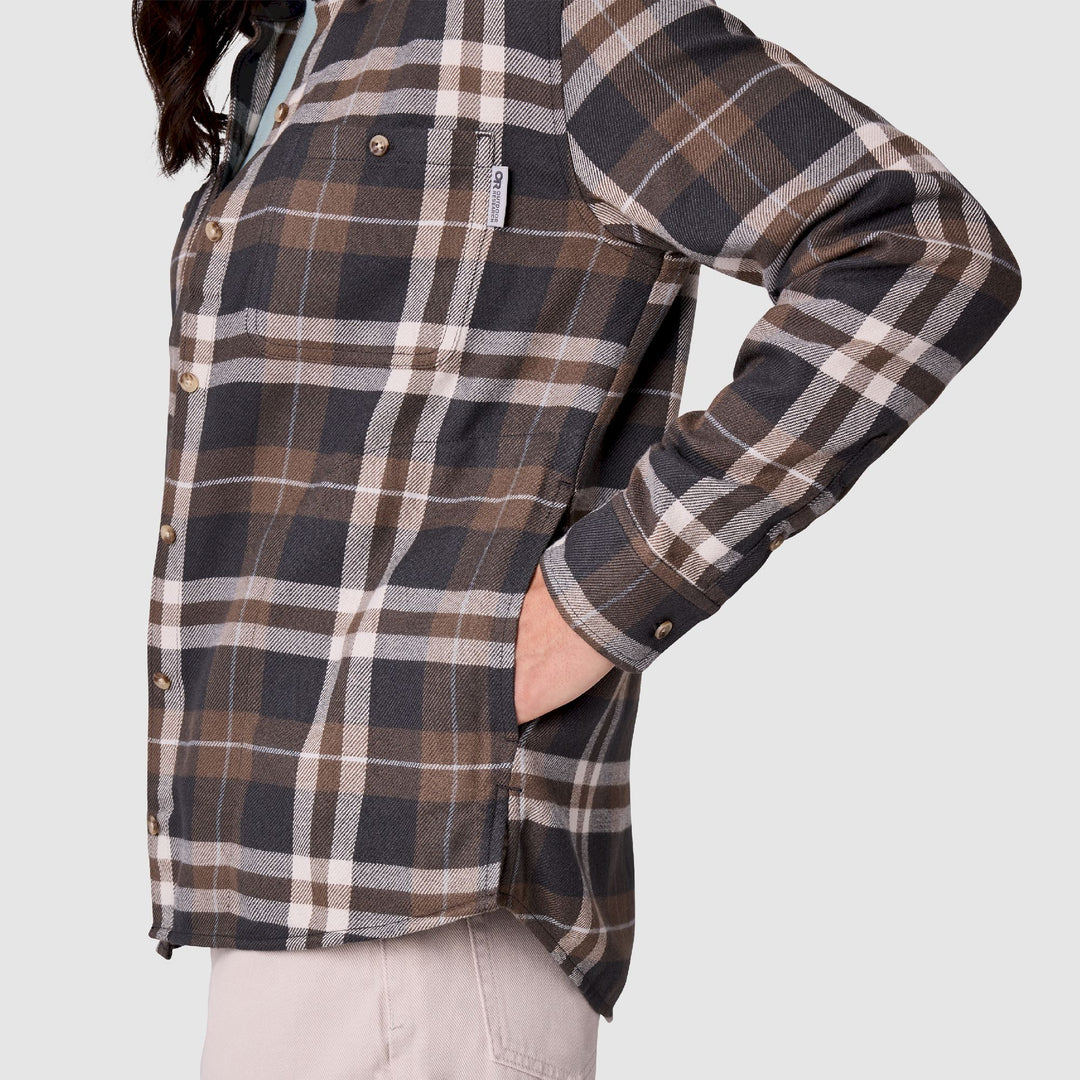 Outdoor Research Women's Feedback Flannel Twill Shirt
