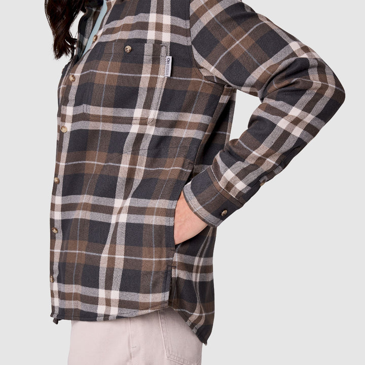 Outdoor Research Women's Feedback Flannel Twill Shirt
