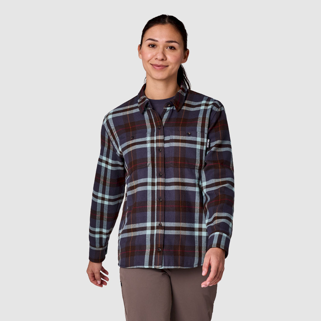 Outdoor Research Women's Feedback Flannel Twill Shirt