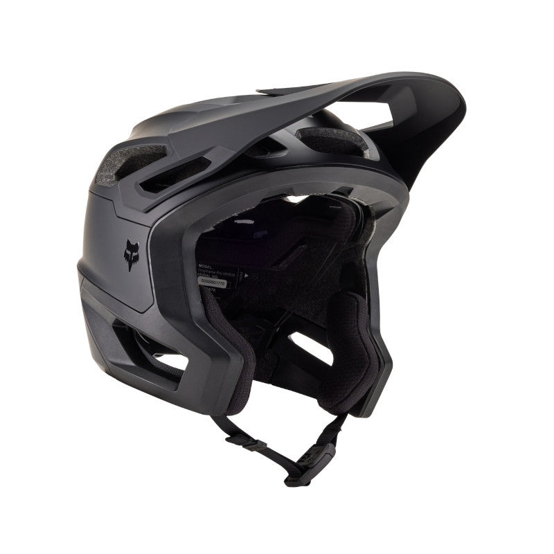 2026 Fox Racing Dropframe Pro Matte Black Helmet