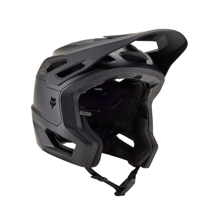 2026 Fox Racing Dropframe Pro Matte Black Helmet